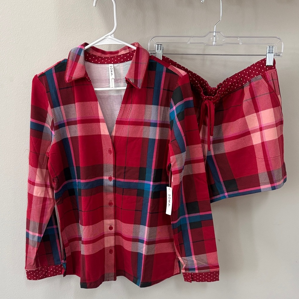 Soma Embraceable Plaid Set